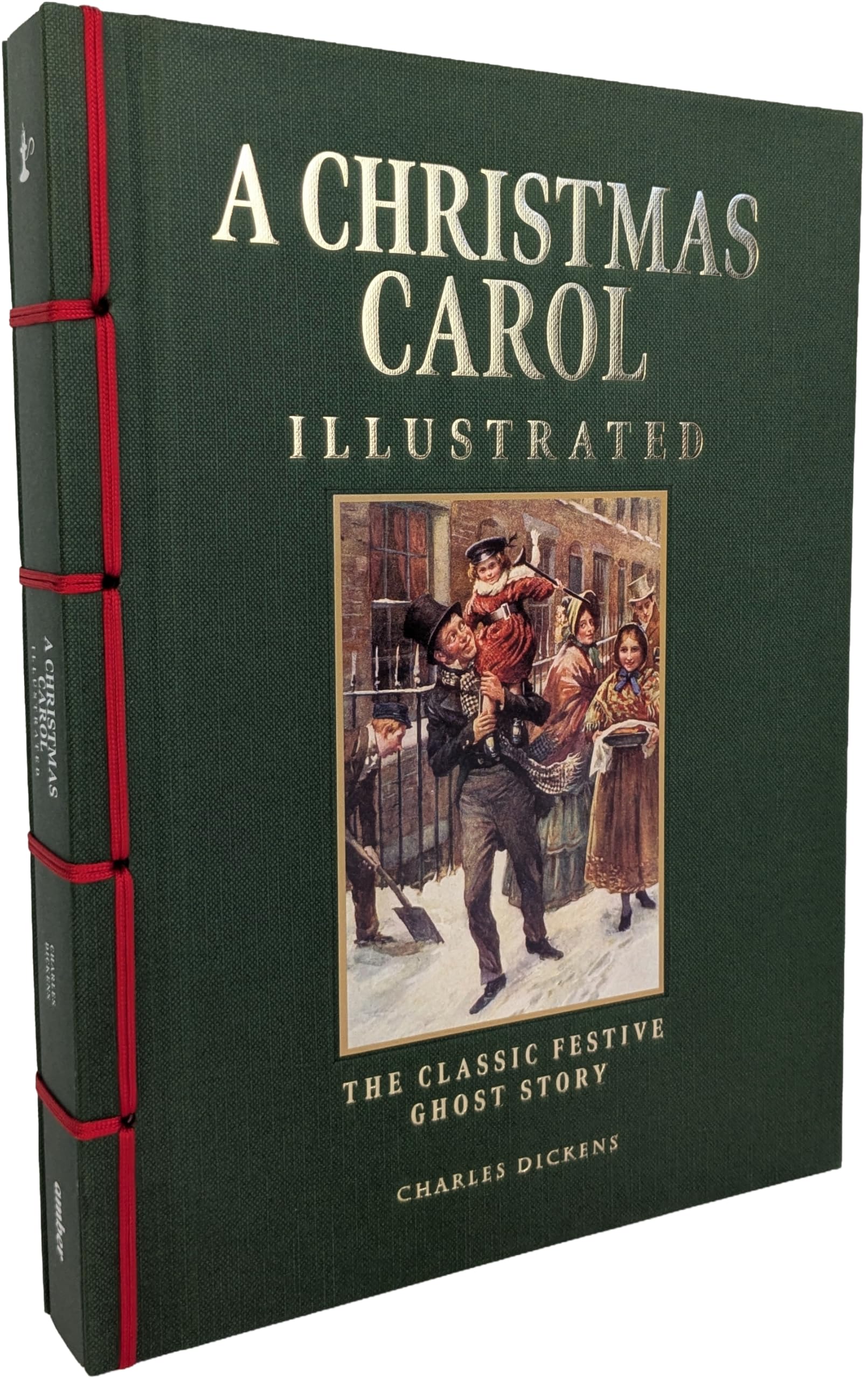 A Christmas Carol Illustrated: The Classic Festive Ghost Story (Chinese Bound Illustrated)