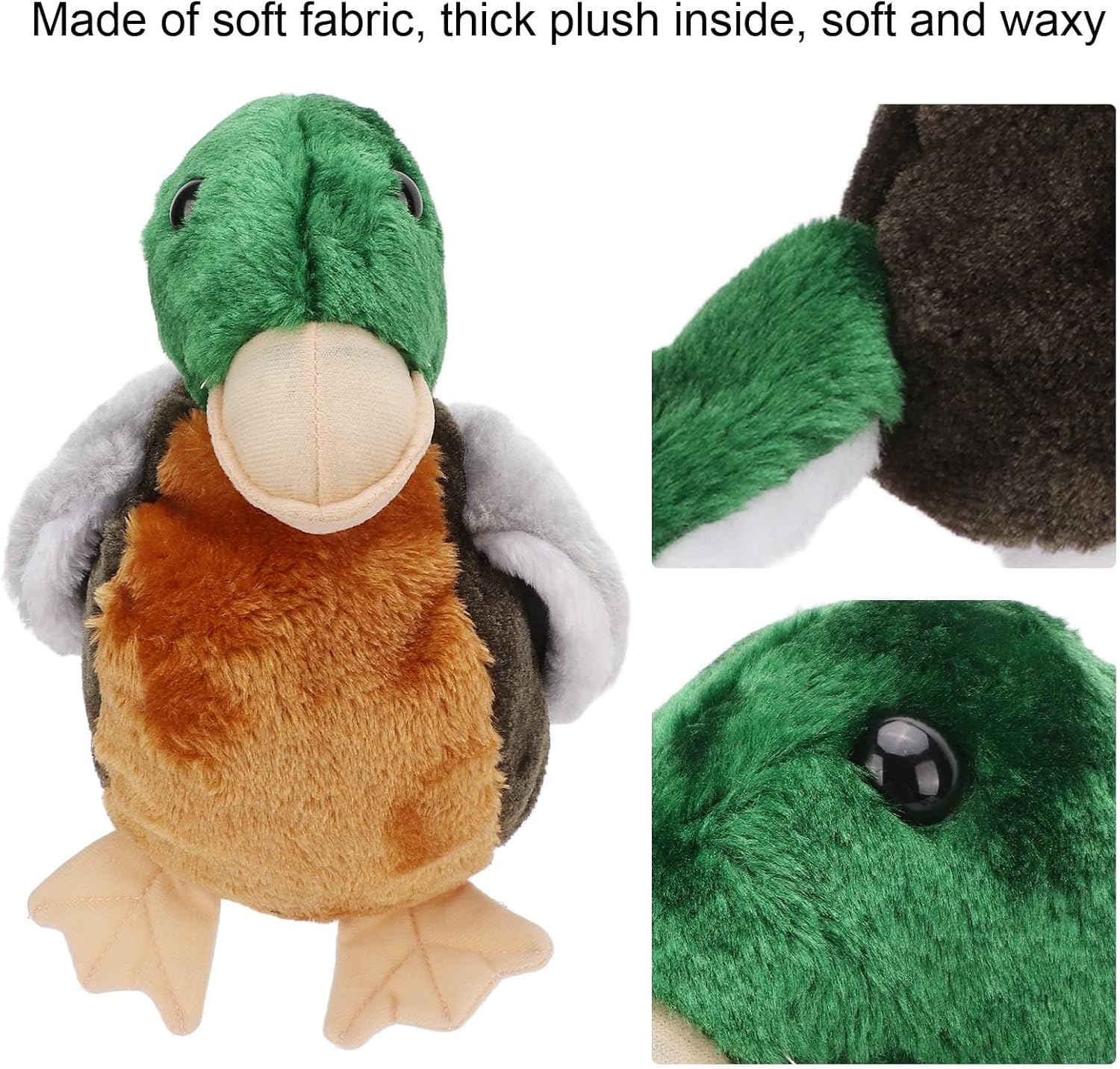 Golf Club Head Cover, Universal Plush Cloth Golf Club Head Cover Creative Animal Duck Golf Club Cover Driver Headcover for Golfer Lovers