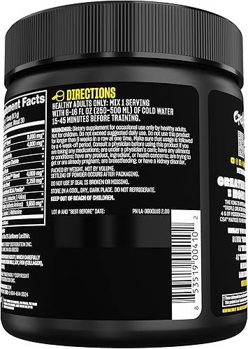 Miniatura 2 de MUTANT CREAKONG CX8  Multiplicador avanzado de creatina  Suplemento de creatina  aminoácidos - 878oz  30 porciones
