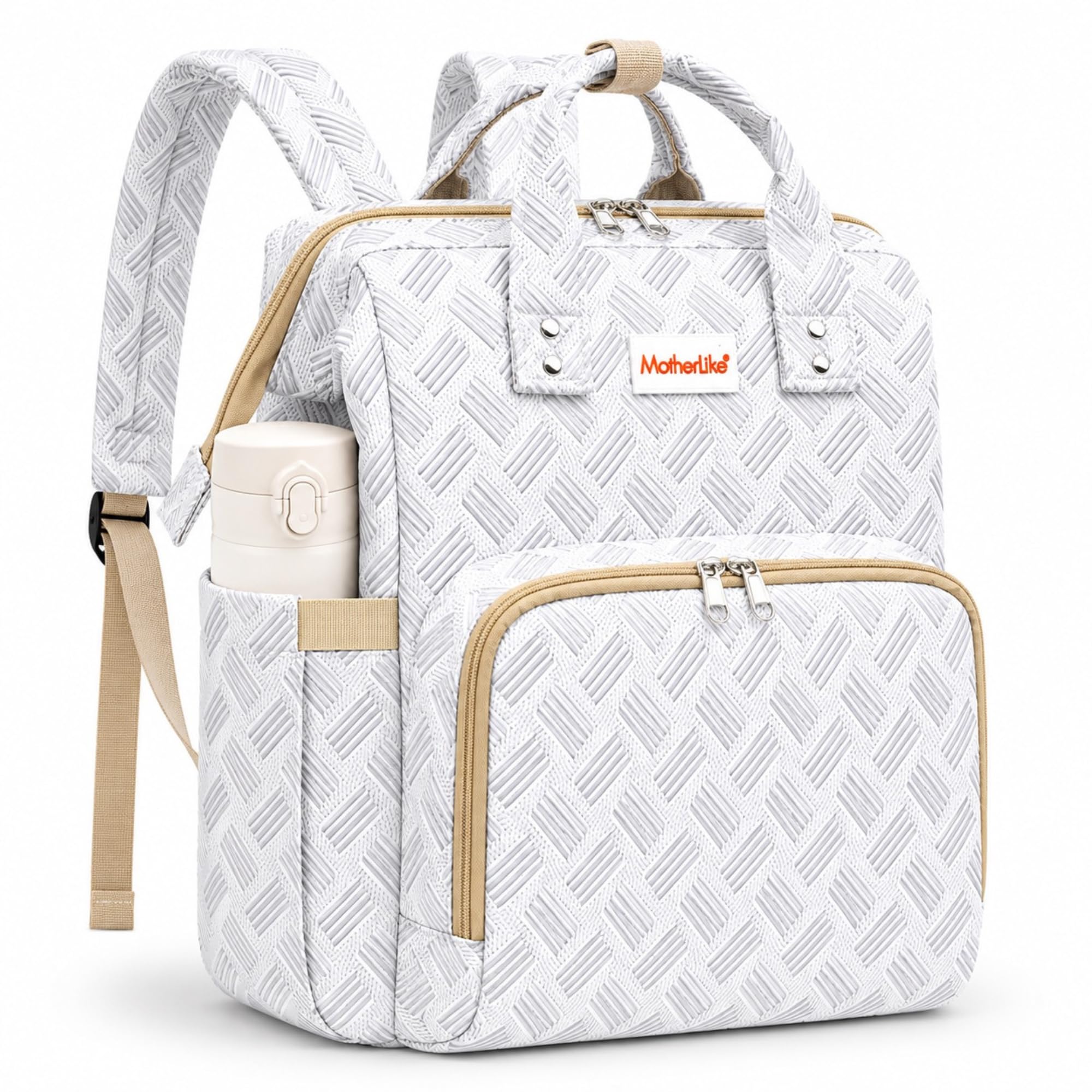 MotherLike Baby Diaper Bags for Mom for Travel Diaper Backpack for Mothers Large Capacity, Stylish Maternity Bag-picture-50