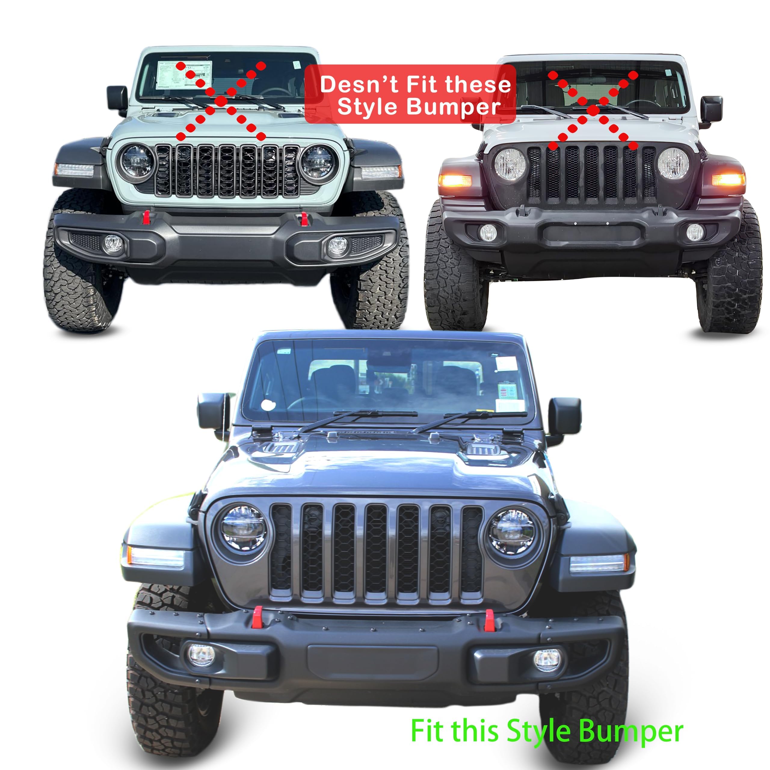 Amazon.com: WOZUA Front Bumper License Plate Bracket Mount Frame