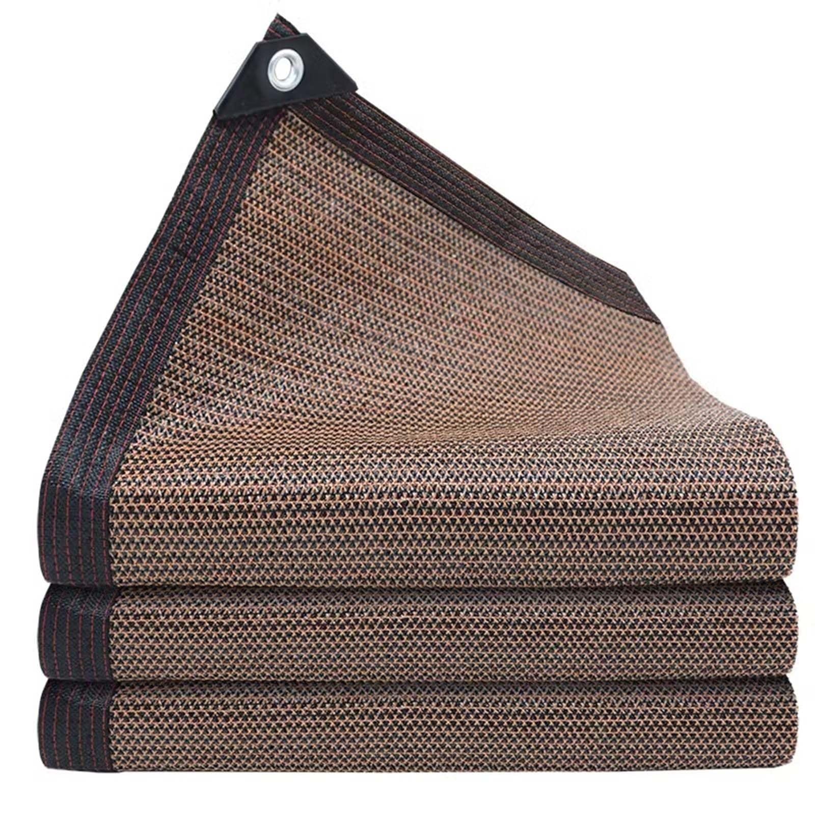 GJZQDKX 90% Shade Net with Grommets, Garden Sunshade Canopy, Outdoor Sun Protection for Greenhouse, Patio, Plants (4x10m) - Ideal for Gardening & Patio Use