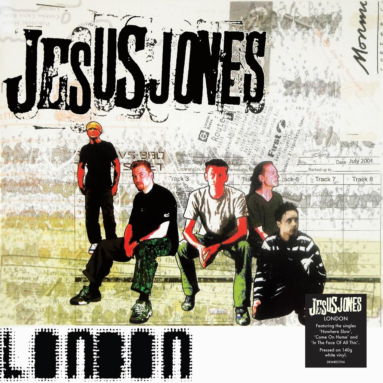 Jesus Jones Perverse 2022 limited Blue LP Album vinyl record NEW on demon
