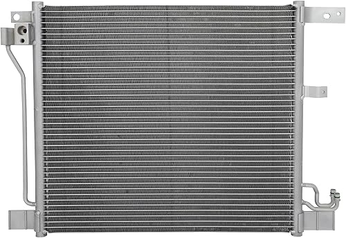 SCITOO 3968 Condenser Air Conditioning AC Condenser Compatible for 2011-2017 for Nissan Juke 1.6L