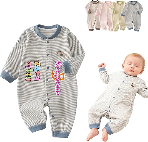 Ropa personalizada para bebé recién nacido, ropa personalizada para bebés, ropa para recién nacidos, para ir a casa desde el hospital