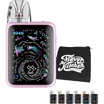 G5KOKO CALIBURN G5 KOKO POD Kit, Euel Caliburn G5 Coco, Large Capacity 1,600 mAh Battery, Comes with Starlite Display, Flavor