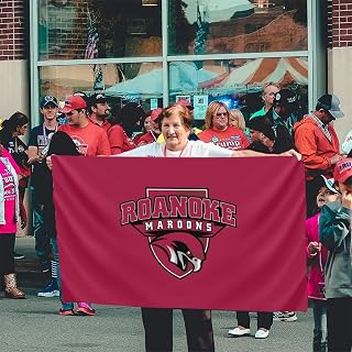 Roanoke College Logo Flag 3x5ft, Home Garden Flag, Suitable For Indoor Or Outdoor