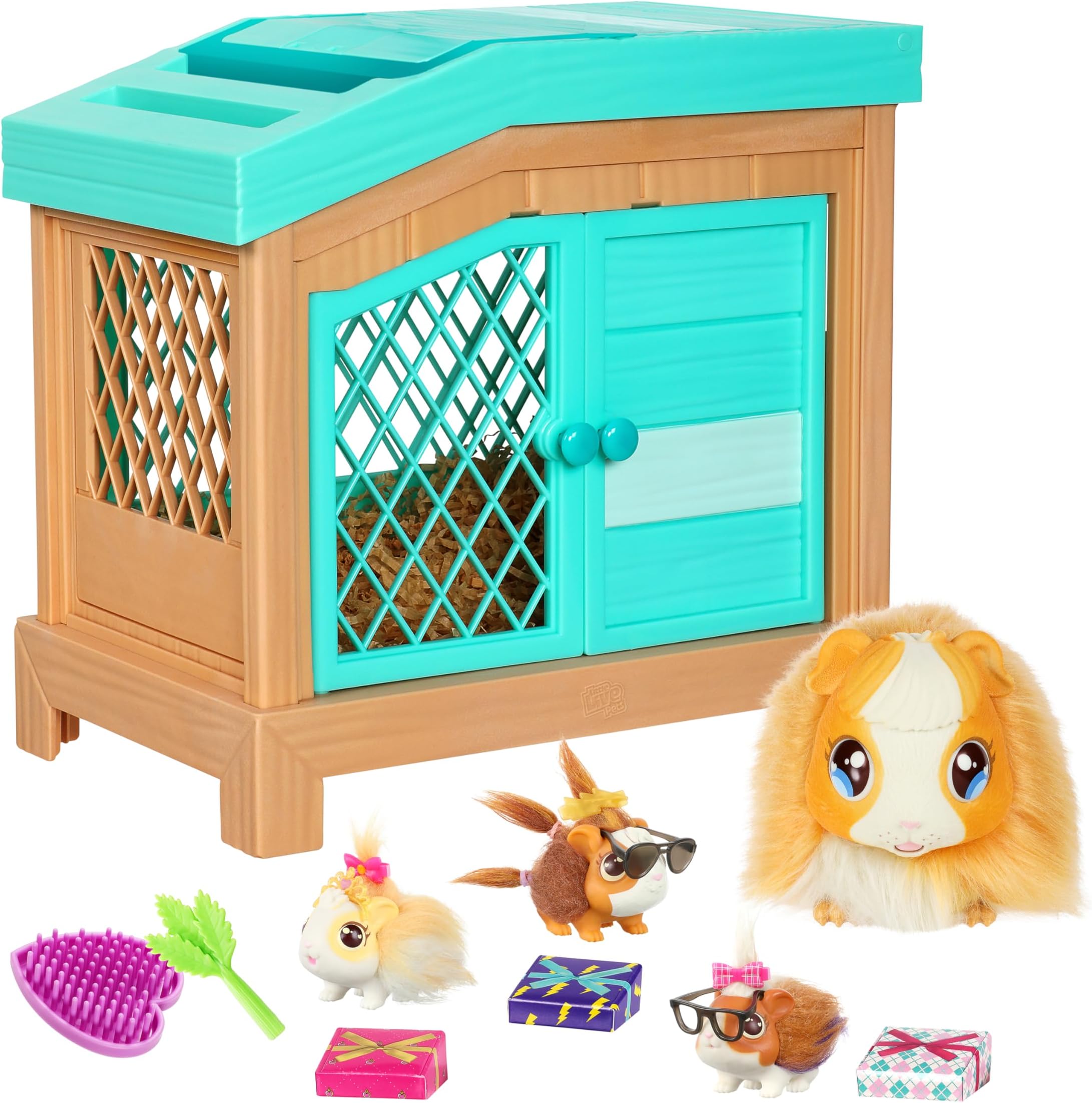 Mama Guinea Pig and Her Hutch Interactive Toy
