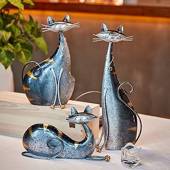 ARABIA アラビア ミハエルシルキン 猫 置き物 ARABIA アラビア ミハエルシルキン 猫 置き物 アラビア ミハエル