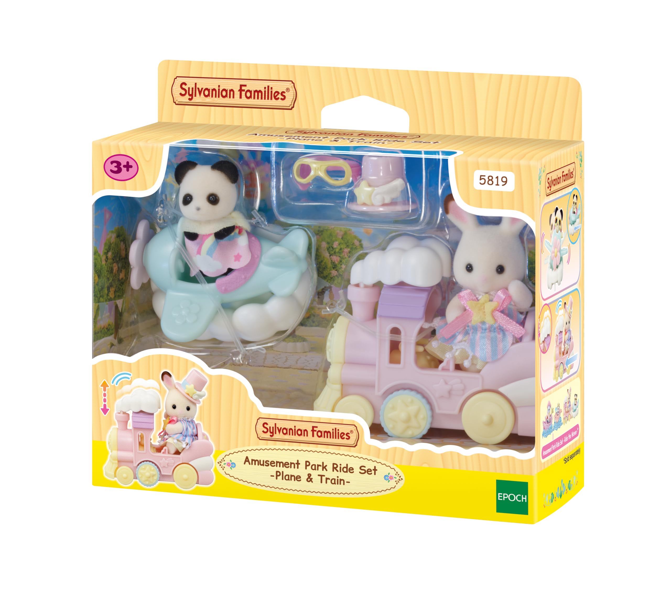 Sylvanian Families - 5819 Veicoli da Sogno - aereo & treno