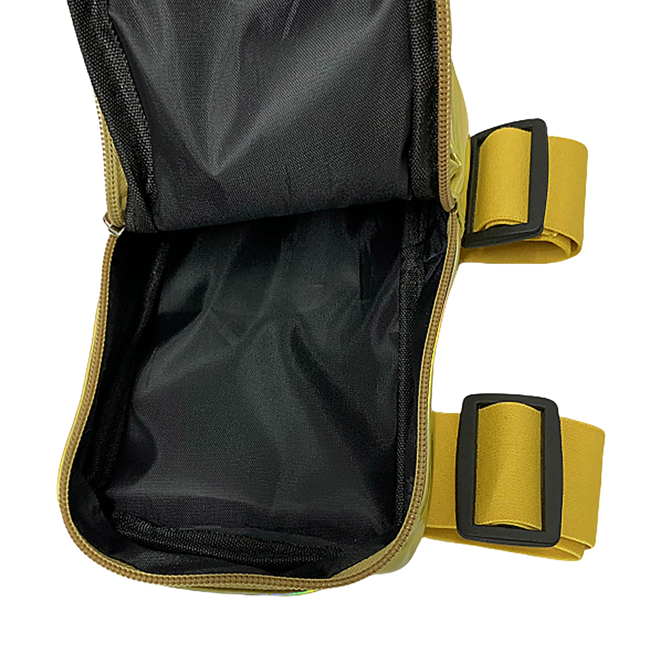 Holographische Oberschenkeltasche | Beingeschirr für Damen | Outdoor Taillentasche | Beintasche Reise J'Open mit verstellbaren farbigen Gurten