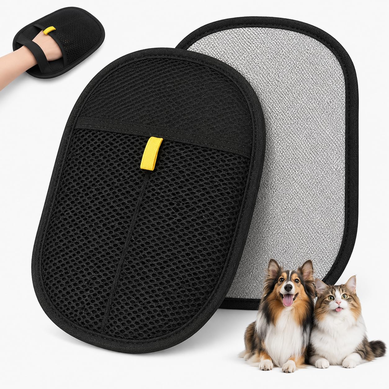 FurSwipe Glove for Pet Hair Removal | Reusable Lint Remover for Dogs & Cats | Fabric-Safe, Quick Cleaning for Sofa, Clothes & Carpets-image-49