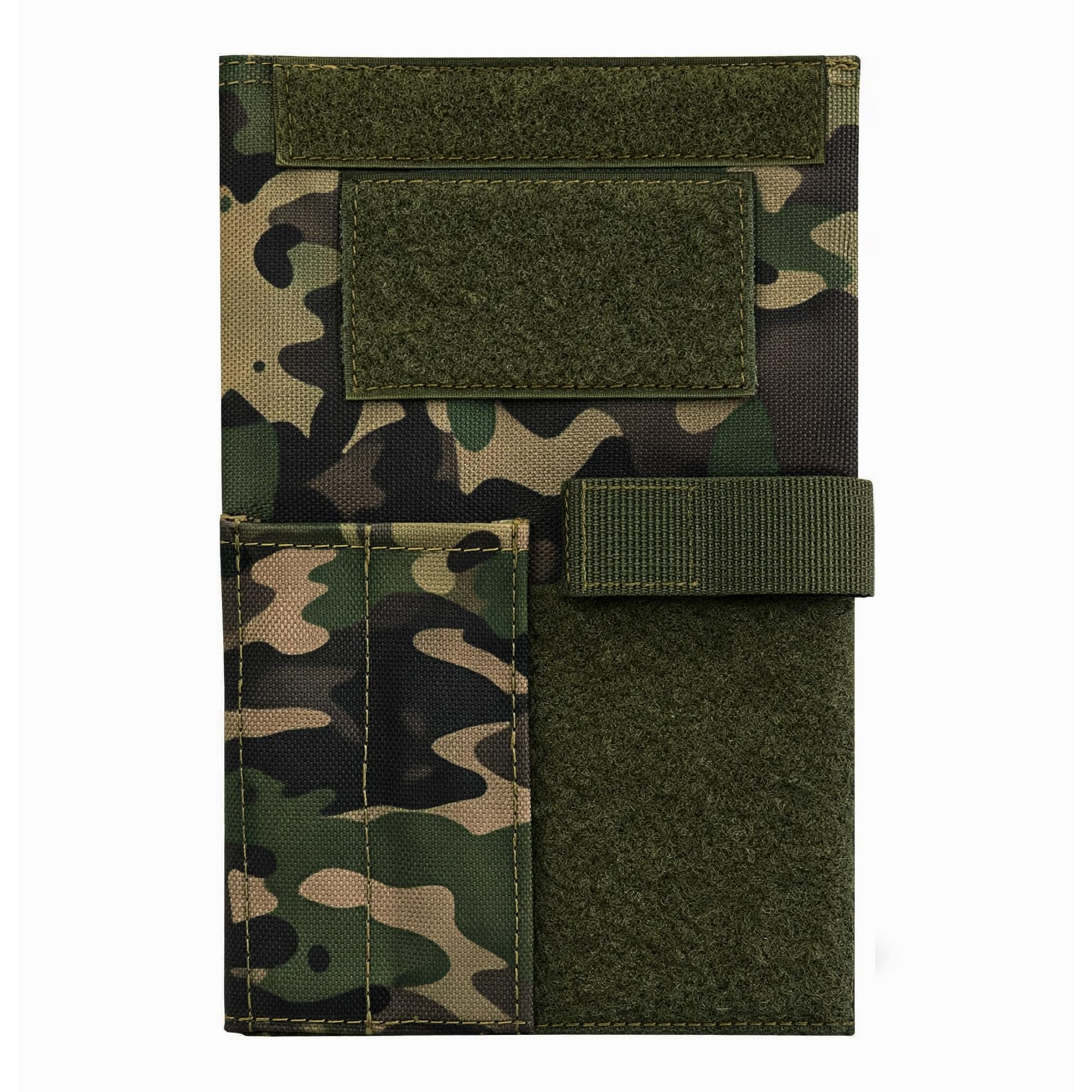 KOSIBATE OCP Military Log Book Cover, 5.5”X 8” Army Tactical Notebook,OCP Green Book Protective Holder(Camogreen,Only Cover)