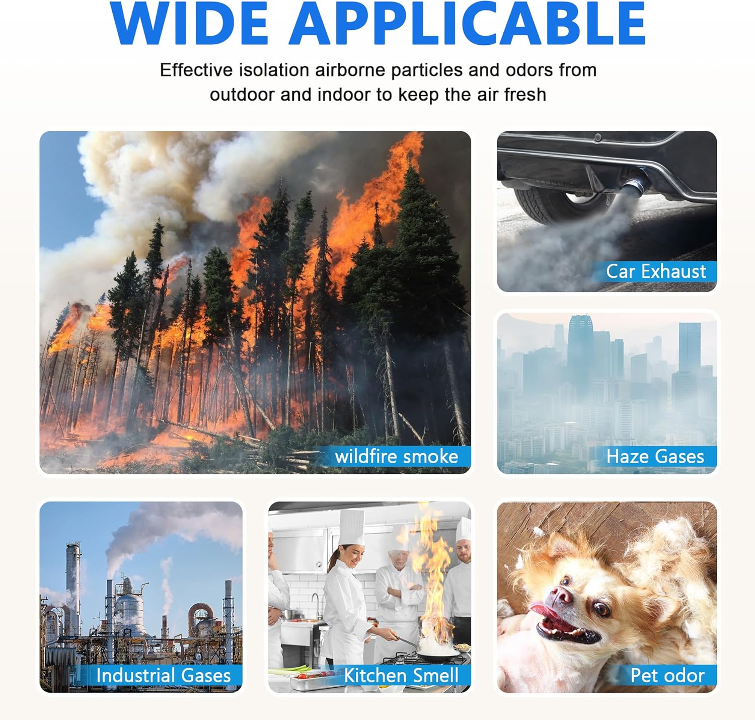 2 Pack K1 Replacement Filter Compatible with LUNINO K1 Air Purifier, Double-Sided Filters for Home Large Room Up to 2600 Ft², H13 True HEPA and Activated Carbon Filter - Image 7