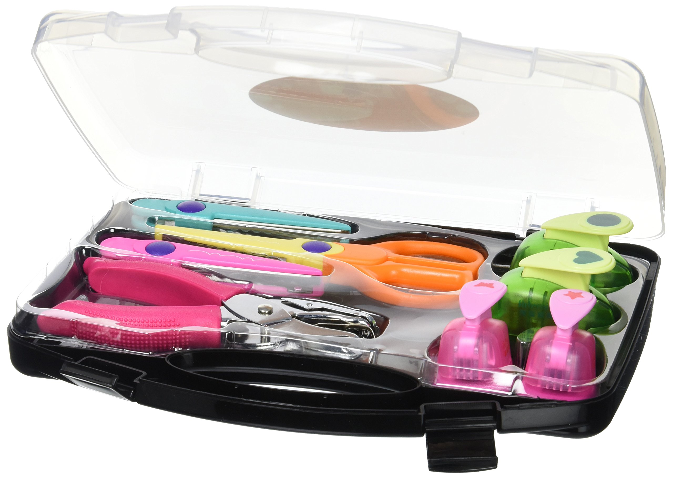 Artémio - Kit de Manualidades (con Punzones y Tijeras), Multicolor