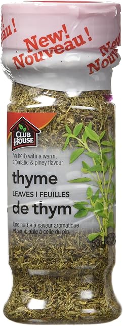 Club House, Quality Natural Herbs & Spices, Thyme Leaves, 53g