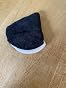 Meanplan 100 Pcs Powder Puff Face Soft Makeup Sponge Triangle Powder Puffs for Loose Velour Cosmetic Foundation Wet Dry Sponge Makeup Tools(Black)