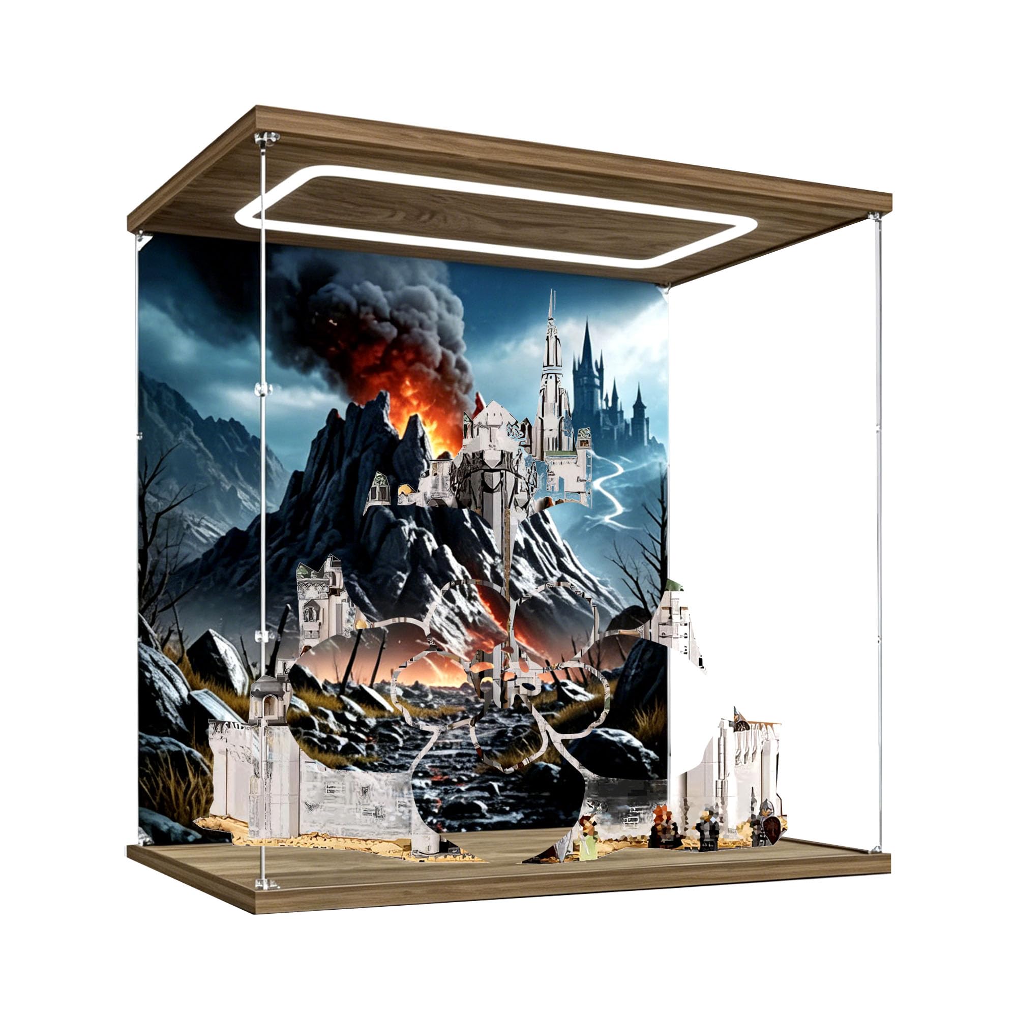 Clear Acrylic Showcase Box for Le-go 11377 Sets (Lightbox 2)