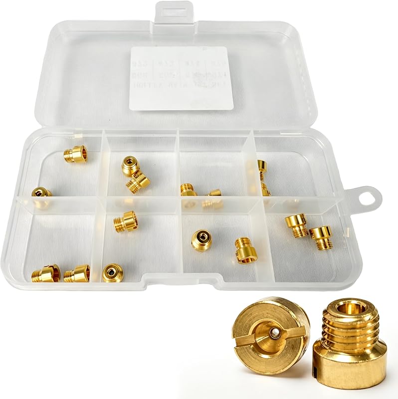 Kit de Giclês Principais 68–75 AegisAutos para Carburadores Holley 2010, 2300, 4010, 4011, 4150, 4160 e 4500 – 16 peças