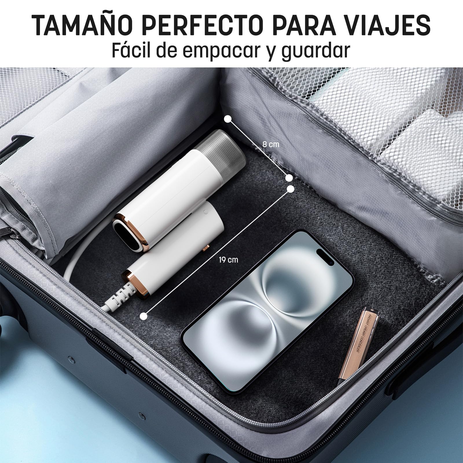 Plancha Vertical Vapor, Plancha Vapor Vertical Plegable y Portátil, Cepillo de Vapor de 1000W Vapor Rápido, Plancha para Varios Tejidos
