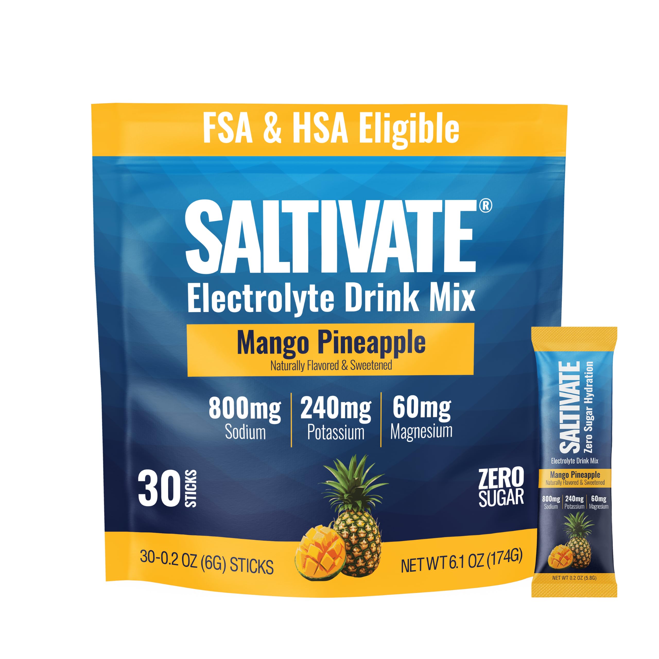 Electrolyte Packets, Watermelon, 800mg Sodium, 12 Sticks — Amazon image 13