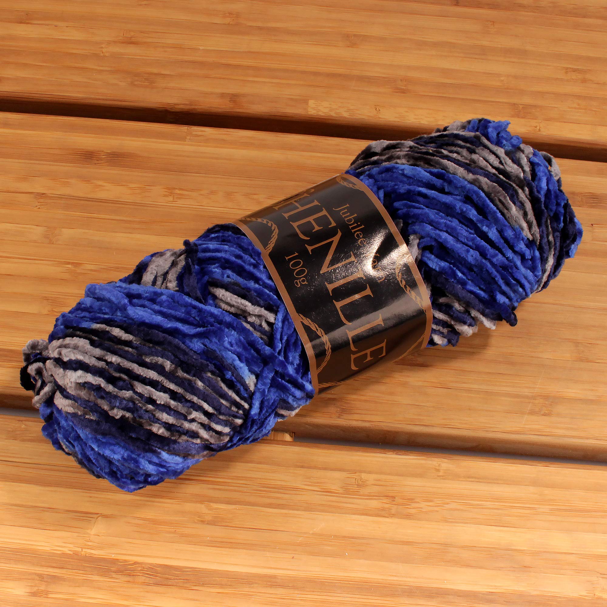 JubileeYarn przędza szenilowa - waga czesankowa - 100 g/motek - Atlantis - 4 motki