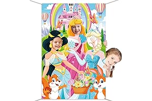 Delightful Disney Photo Booth Props for Princely Celebrations