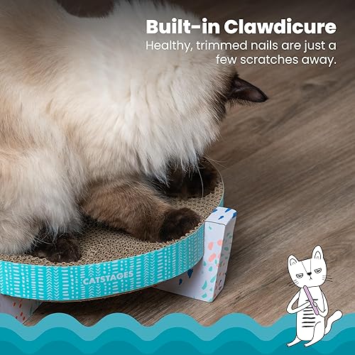 Miniatura 3 de PetstagesCardboard Cat Scratchers - Cat Scratcher Lounge and Gat Games