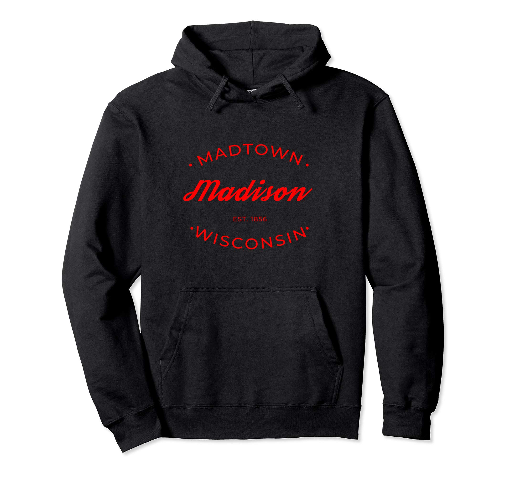 Madison Wisconsin Madtown Retro DesignHoodie Pullover Hoodie