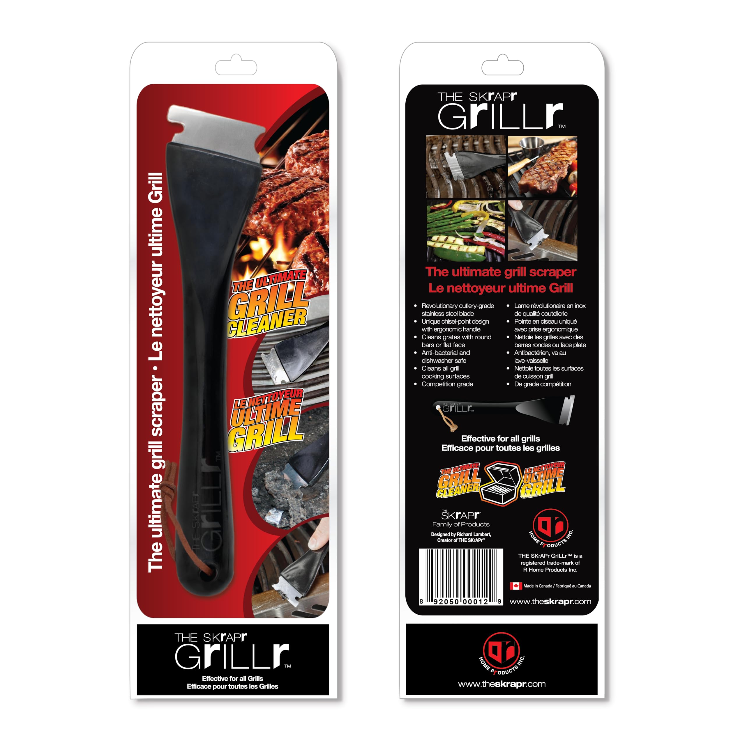 THE SKrAPr GrILLr: Multipurpose Stainless Steel Scraper for Grills, Griddles & More!