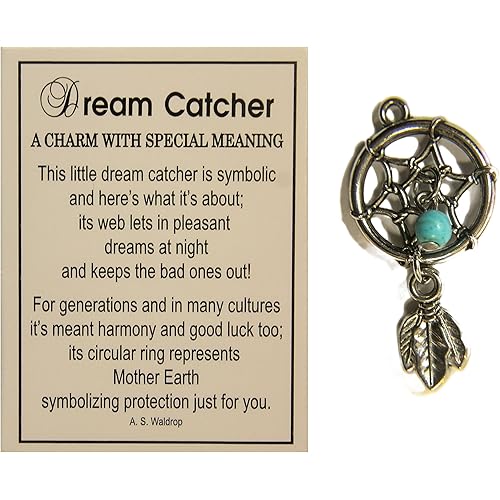 Tiny Little Dream Catcher Pocket Charm With Story Card!