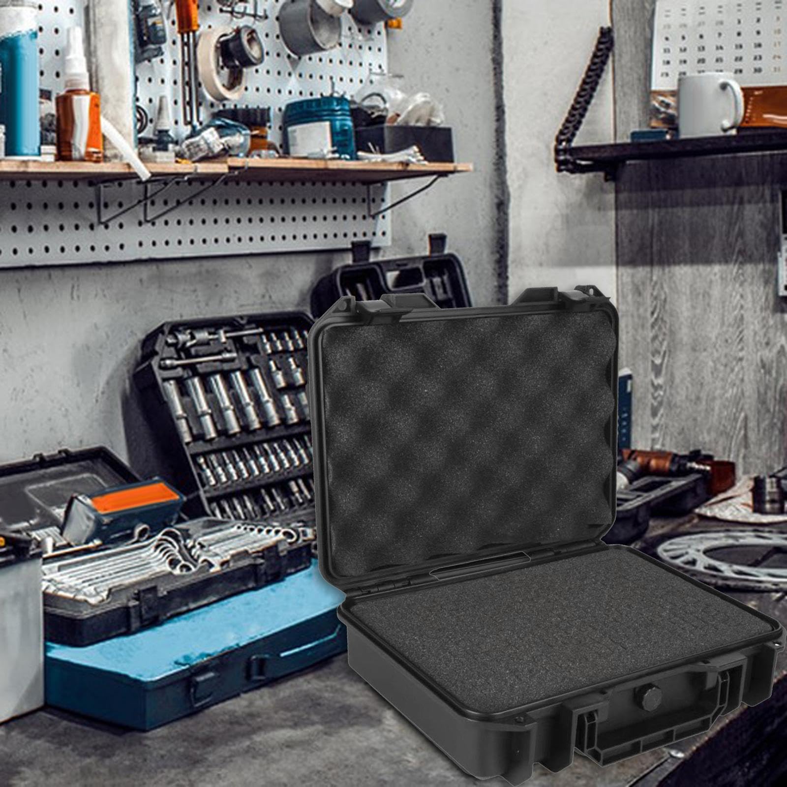 Maletín de Herramientas Resistente a Impactos, Maletín Rígido para Instrumentos, Equipo de Fotografía Y Electrónica, Style D