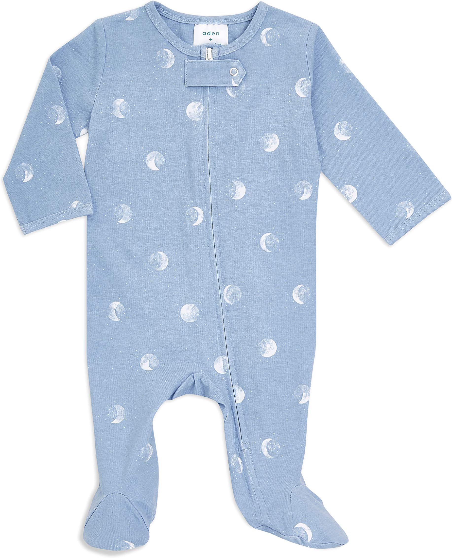 Baby Sleep and Play Footed Onesie, Long Sleeve Zipper One-Piece Suit