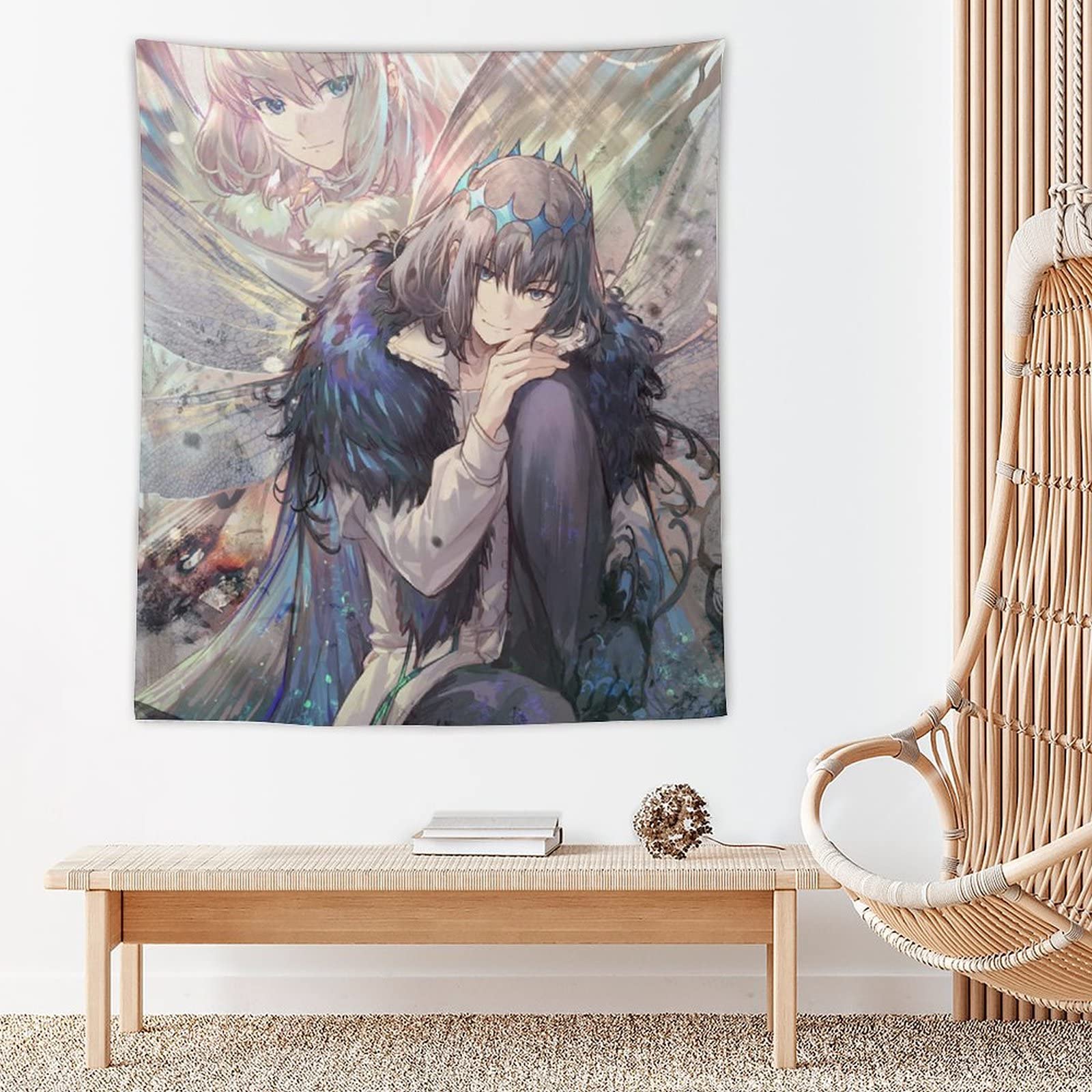 Amazon.co.jp: タペストリー オベロン FGO ポスター 絵画 アートパネル