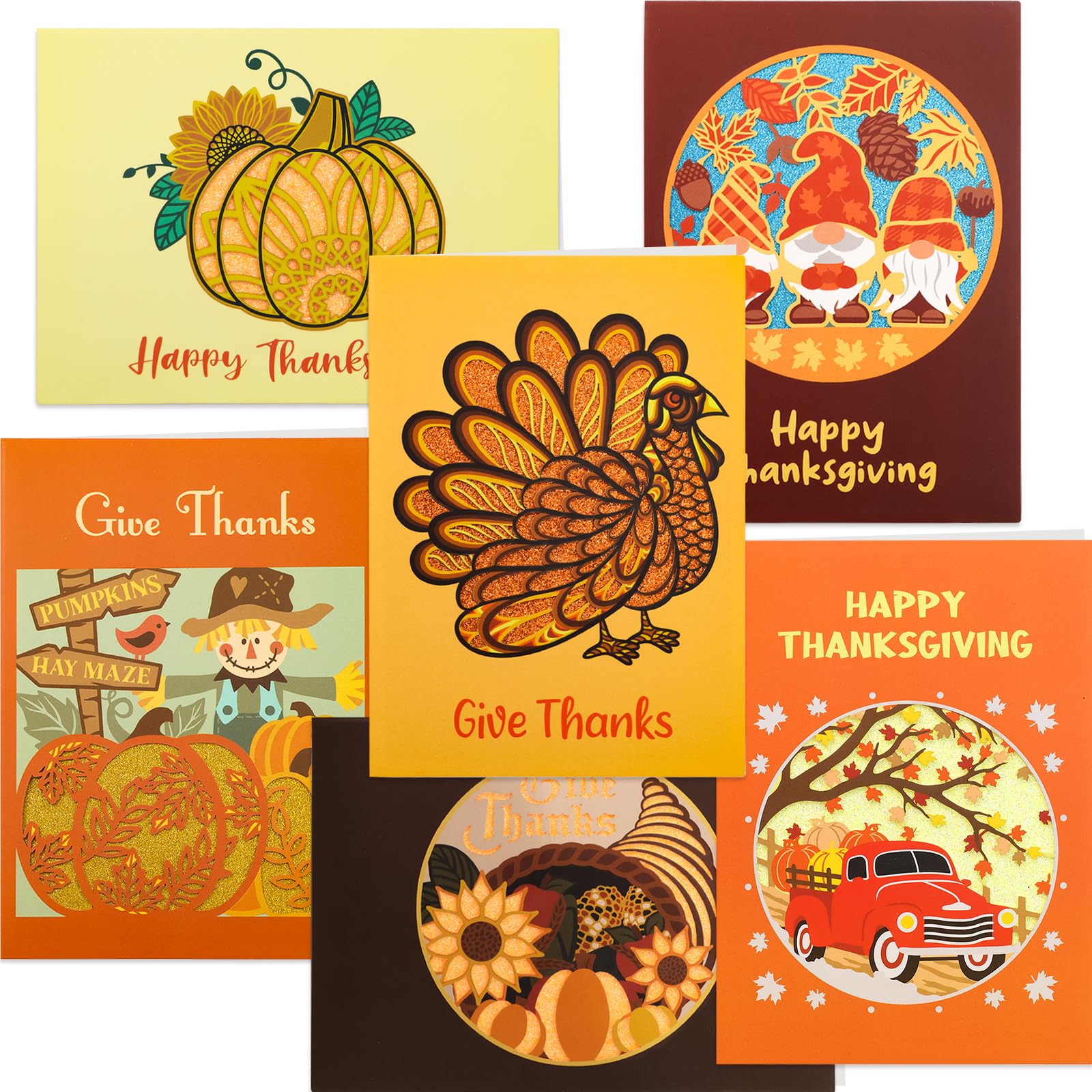 Amazon.com : Glitter Thanksgiving Cards Die Cut with Envelopes 12pack 3.75 X 5.2 inch Message inside Fall Turkey Give Thanks Gratitude Blessings Thinking of You Business Thank You Cards Friends Relatives Family amazon-com-glitter-thanksgiving-cards-die-cut-with-envelopes-12pack-3-75-x-5-2-inch-message-inside-fall-turkey-give-thanks-gratitude-blessings-thinking-of-you-business-thank-you-cards-friends-relatives-family