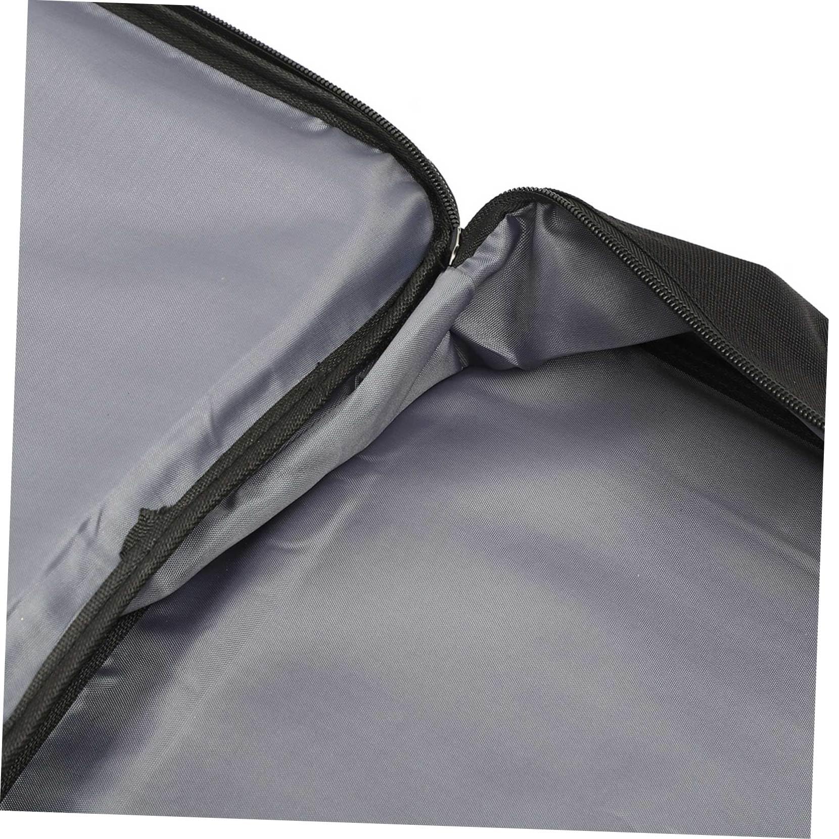 Borsa per Tastiera Elettronica 61 Tasti Oxford Nero | Tasca Accessoria per Pianoforte, Uso Outdoor e Performance, a Mano e Spalla, Portatile, per Palco
