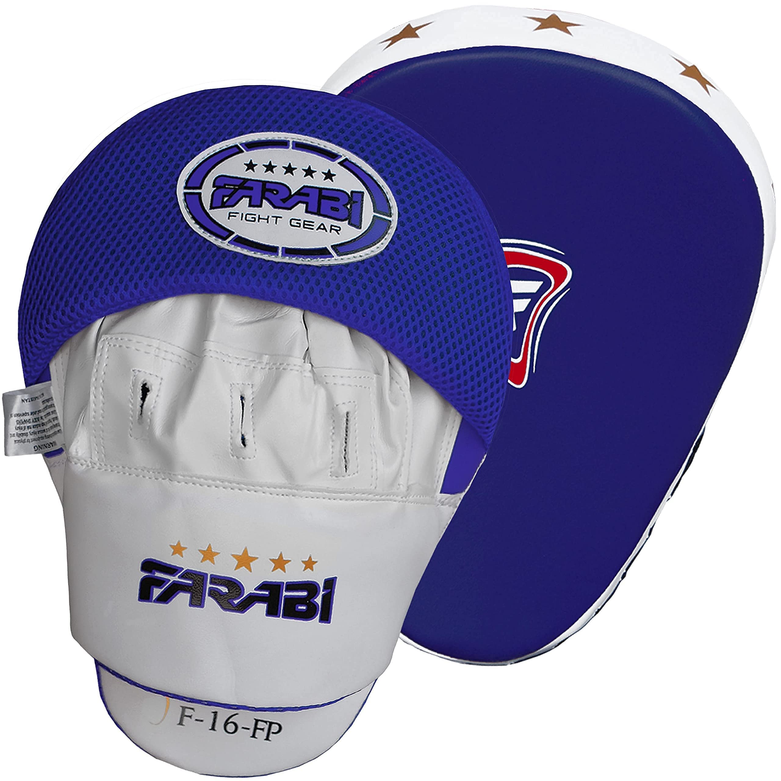 Farabi Sports Box pratzen Curved Punching Mitts Pads - Boxing Pads zum Boxen Muay Thai Training