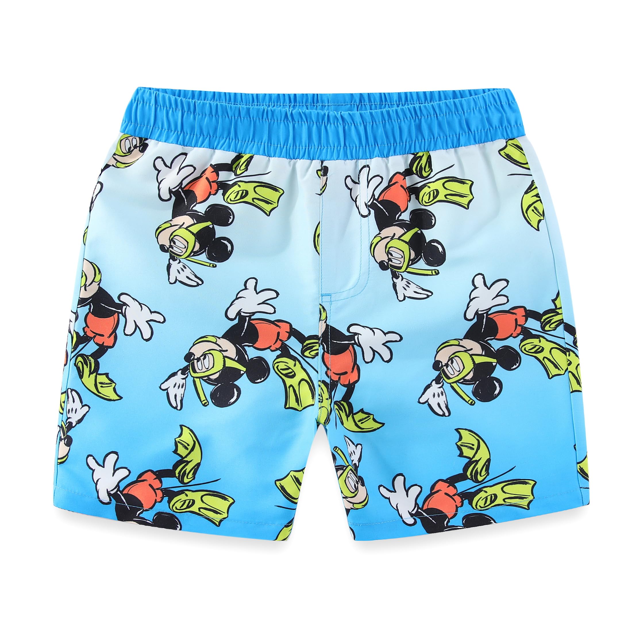 Disney Maillot de bain Mickey avec protection UPF 50+ pour enfants, enfants et grands
