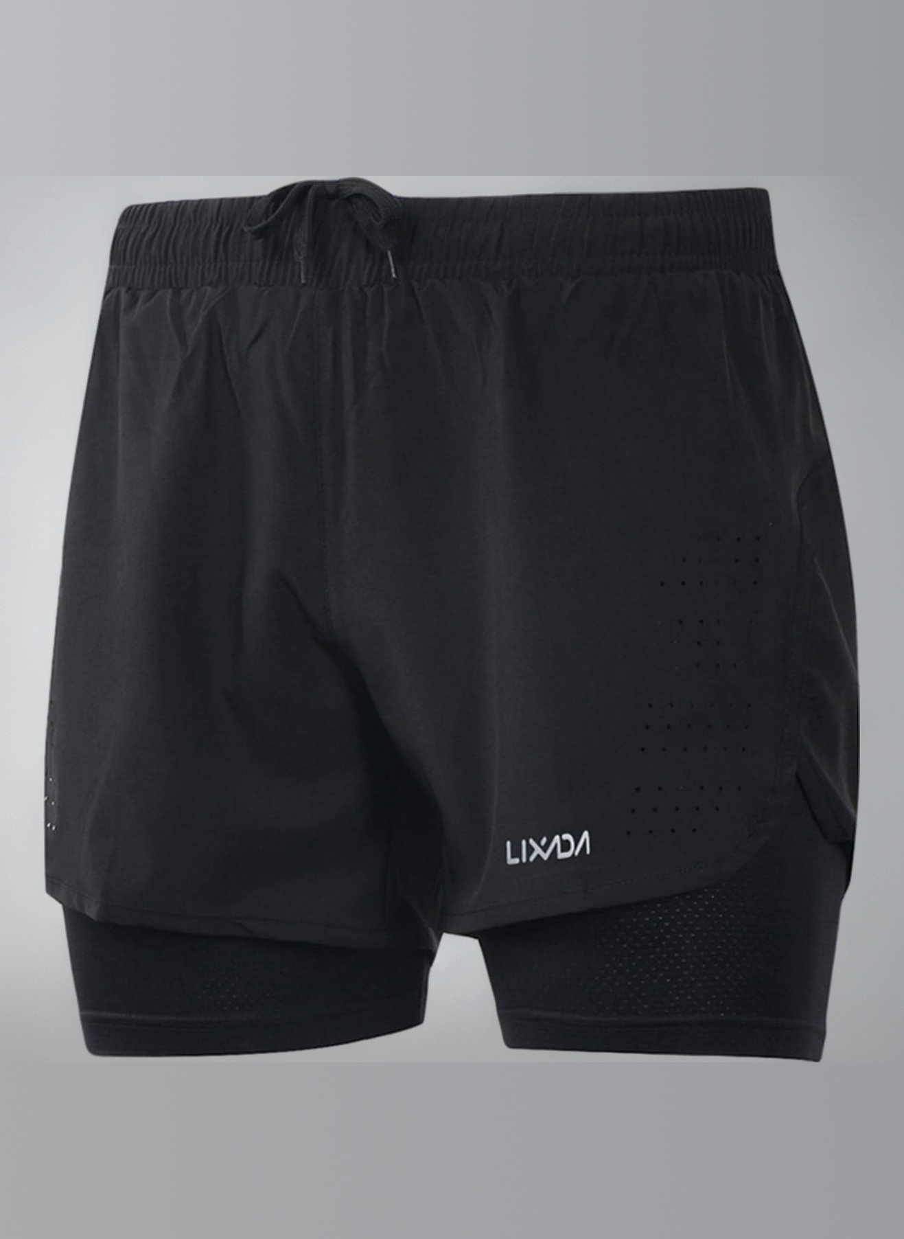Lixada - Short De Course, Men's Running Shorts