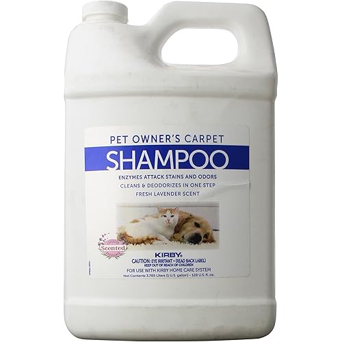 KirbyP et Owners Foaming Carpet Shampoo, White