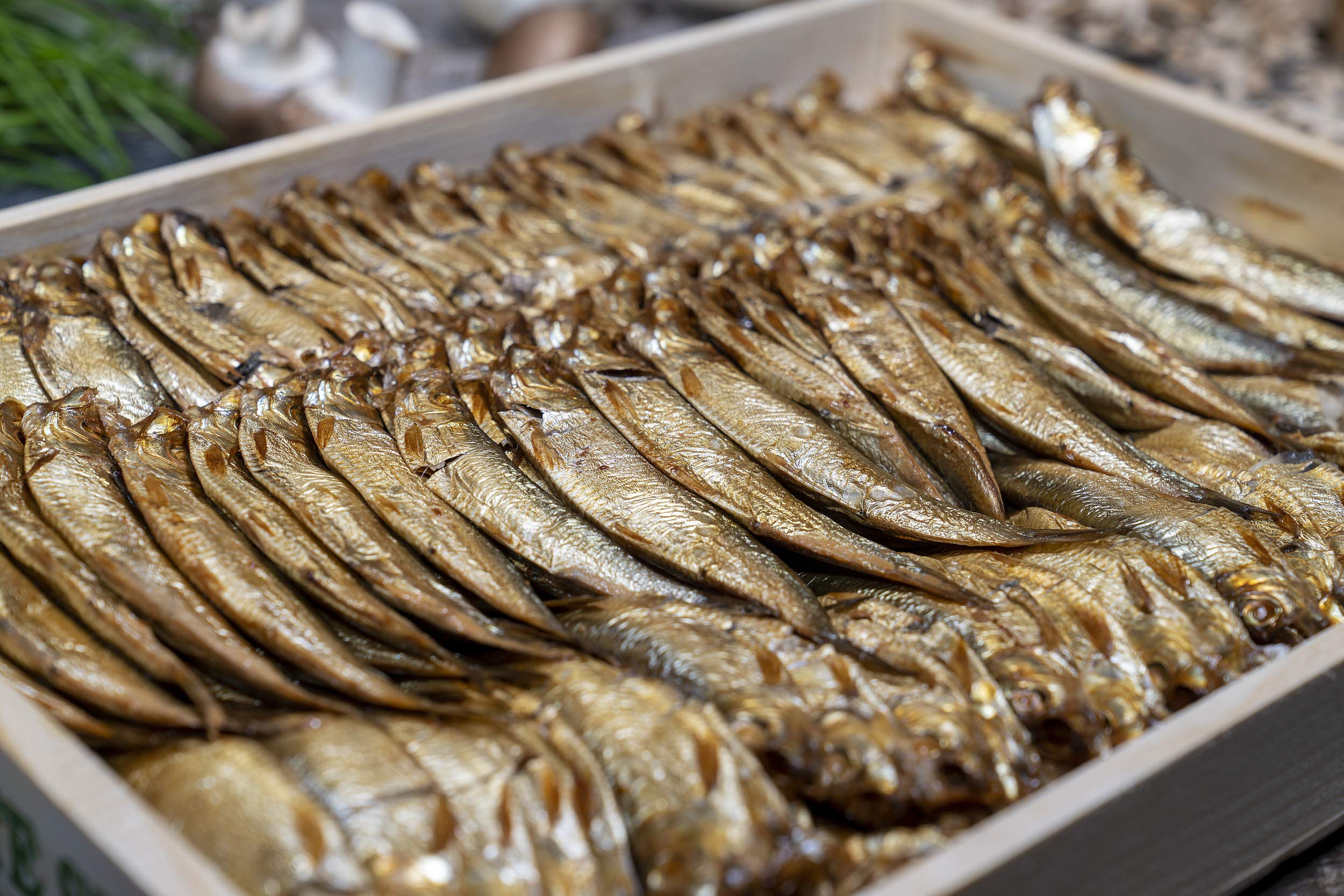 GreetFish Sprotten, über Buchenrauch geräuchert, Sprotten 500g
