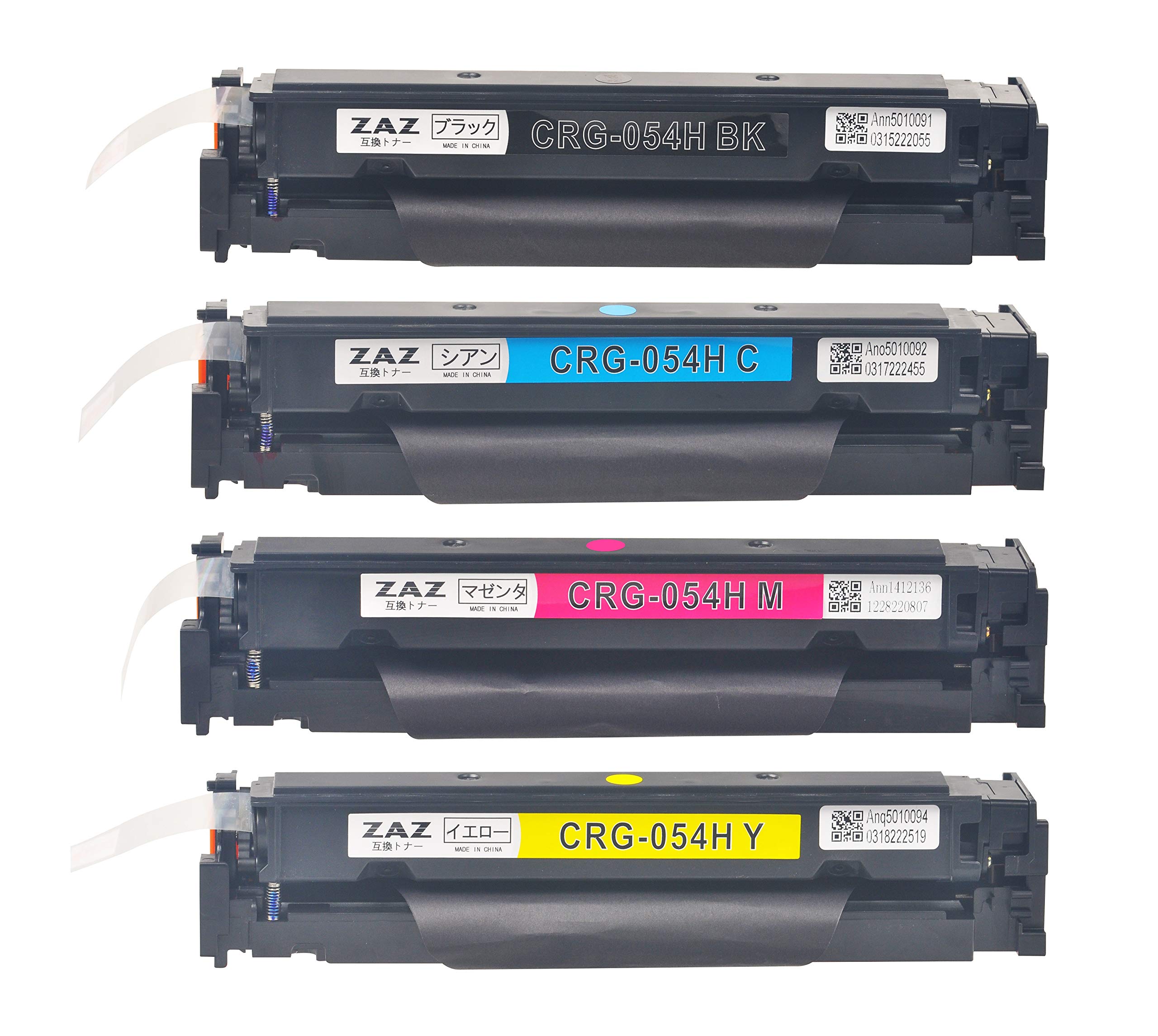 Amazon.co.jp: ZAZ CRG-054H （高容量）キャノン 互換 トナー