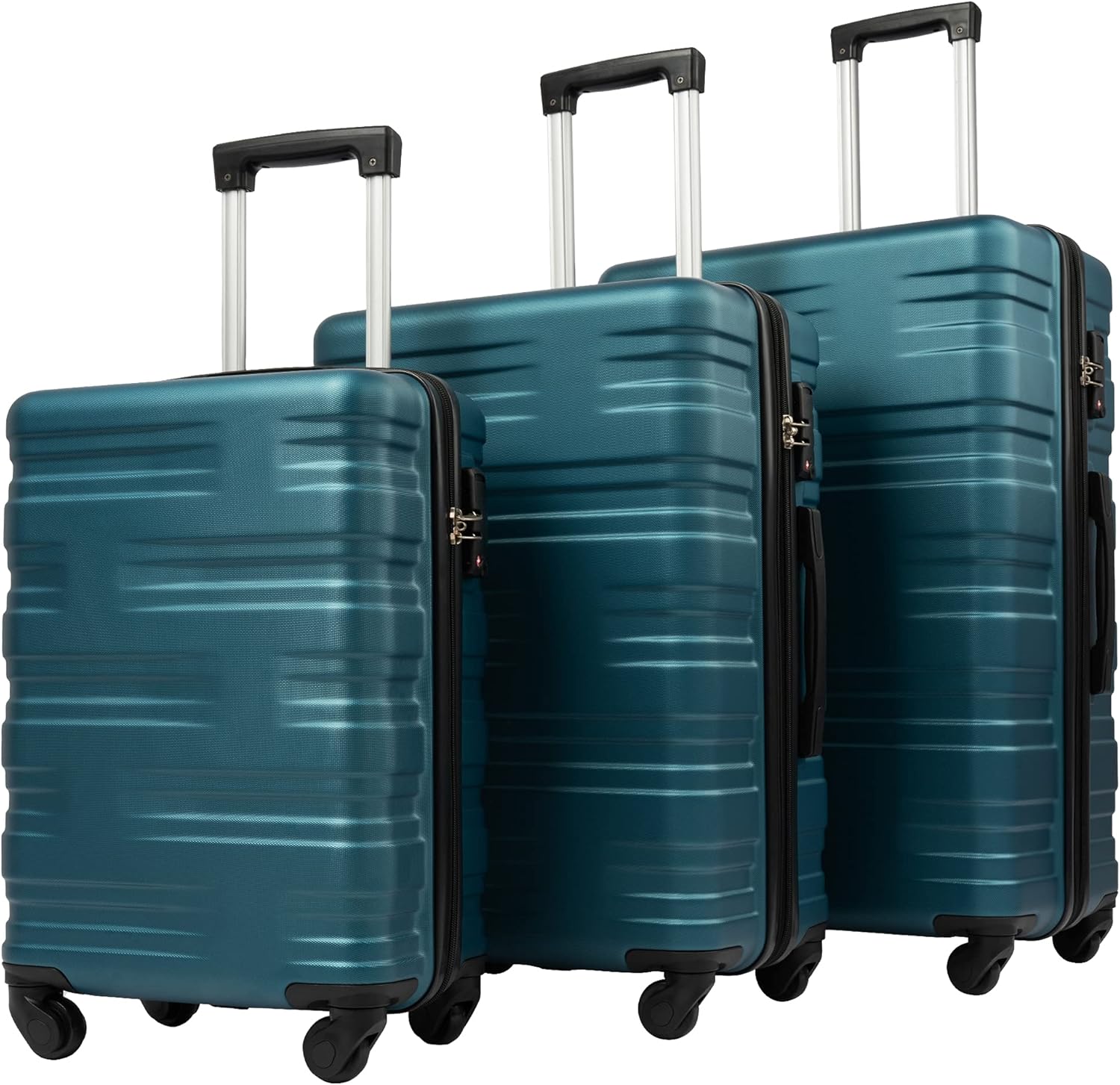 Merax Luggage Sets 3 Piece Suitcase Set 20/24/28,Carry on