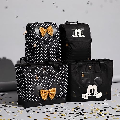 Miniatura 10 de Igloo Disney Minnie - Mochila enfriadora para 24 latas de cara suave Mochila Mickey,Bolsa de almuerzo Mickey,Bolso Mickey,Minne Tote,Mochila Minnie