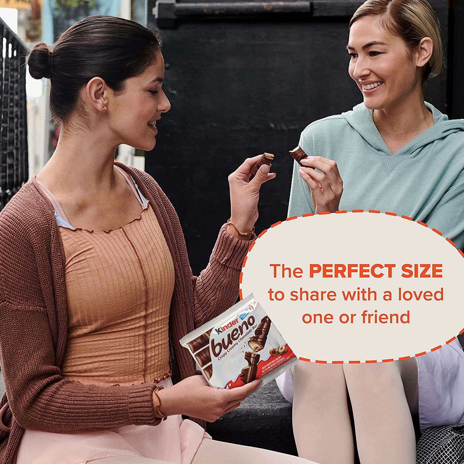 Kinder Bueno Milk Chocolate & Hazelnut Cream Candy bar, Perfect