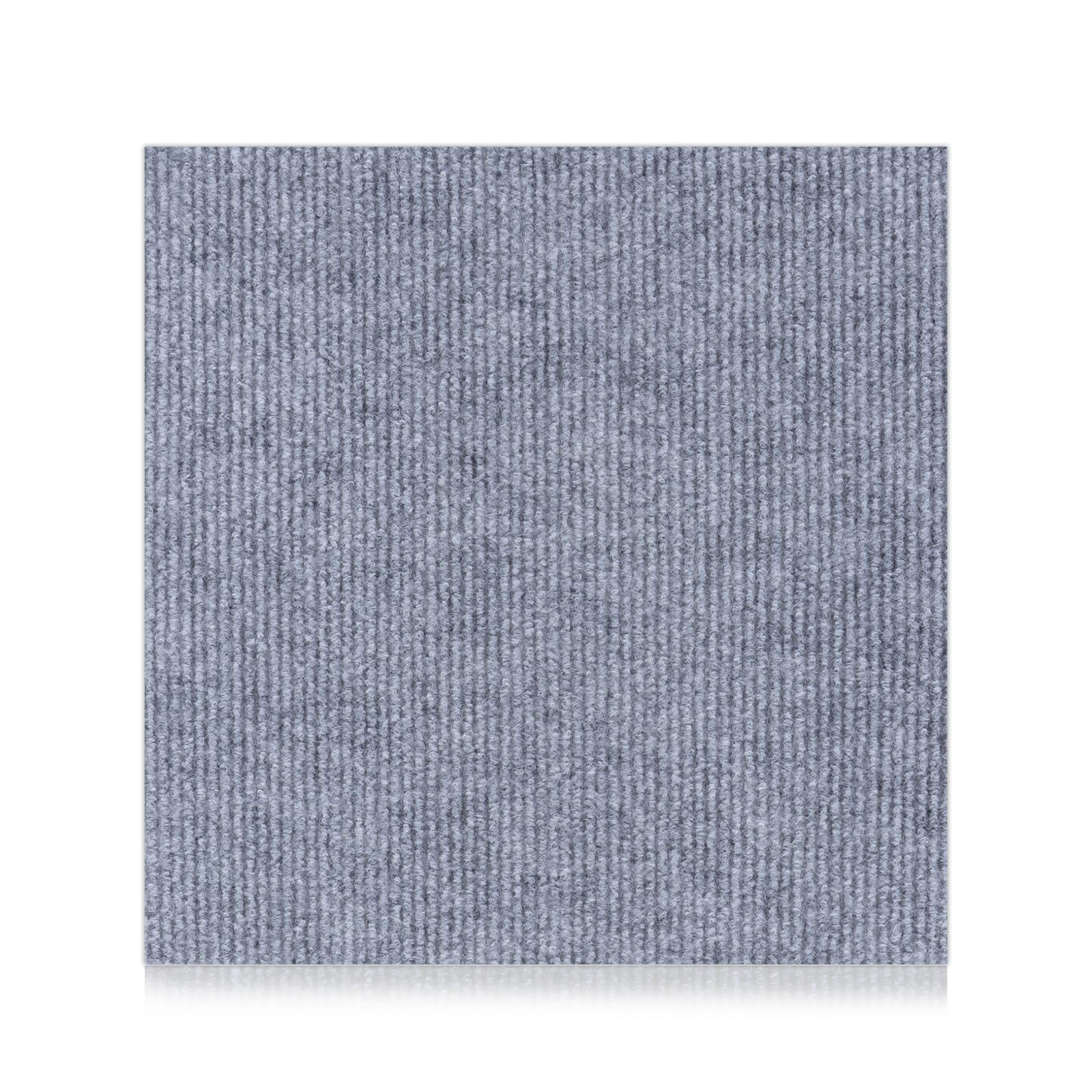 50 Pcs Carpet Tiles Grey, 30 x 30 cm Self Adhesive Carpet Tiles Anti-Slip, Easy Peel and Stick Carpet Tiles, Hard Wearing Flooring Carpet Tiles for Bedroom Living Room Office