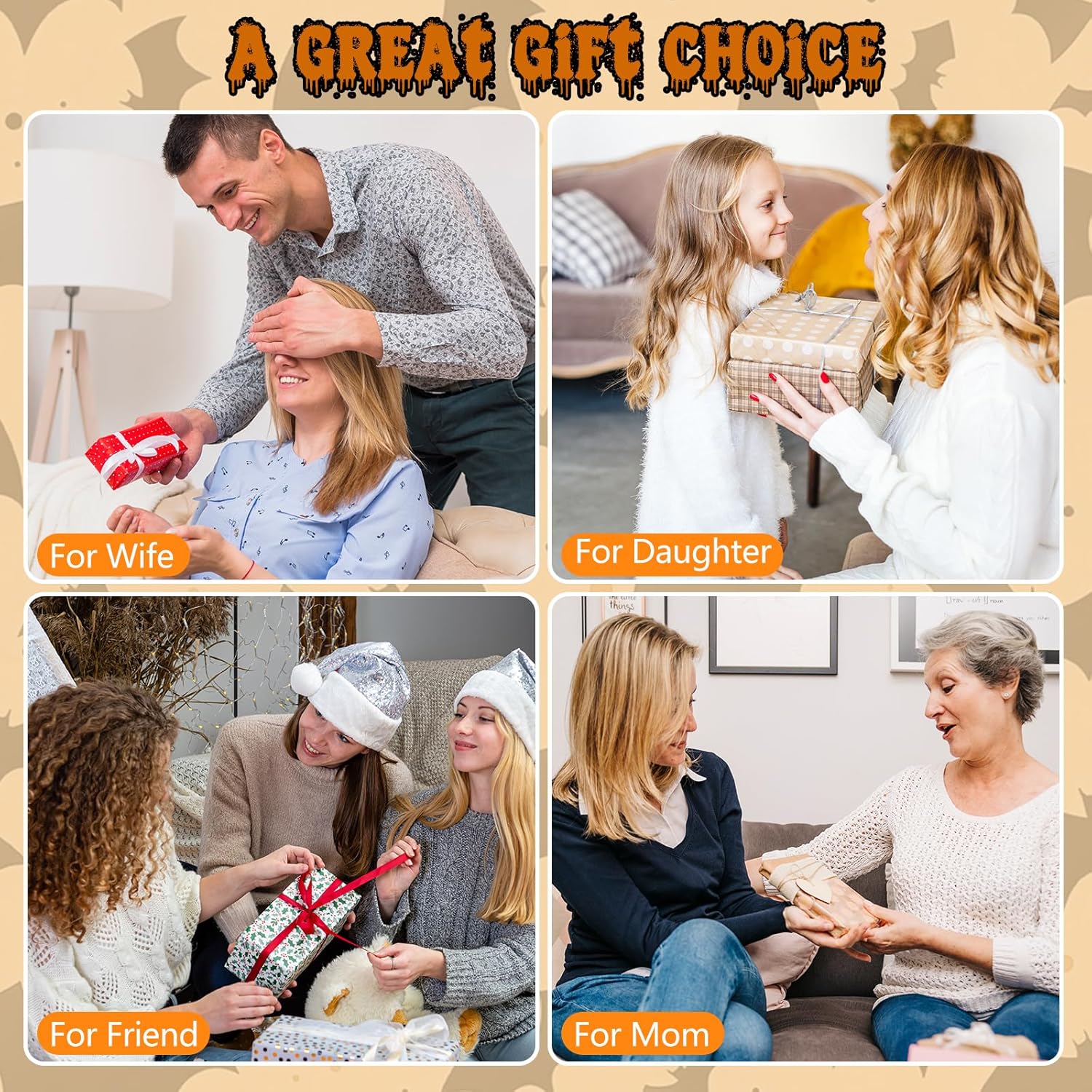 American Trends Knit Fingerless Winter Gloves Touchscreen Half Finger for Women & Men-Warm Stretchy Black,yellow Multi Colors - Image 7