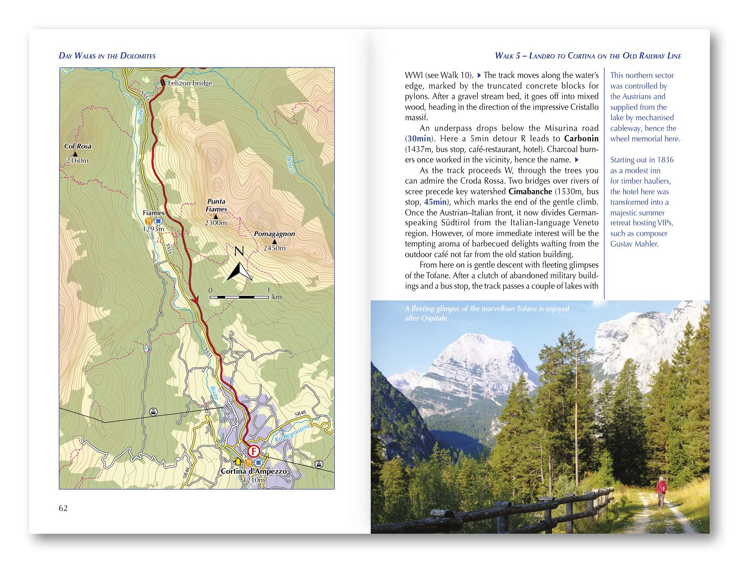 Shorter walks in the dolomites: 50 short walks and all-day hikes in the Italian Dolomites (Cicerone guides)