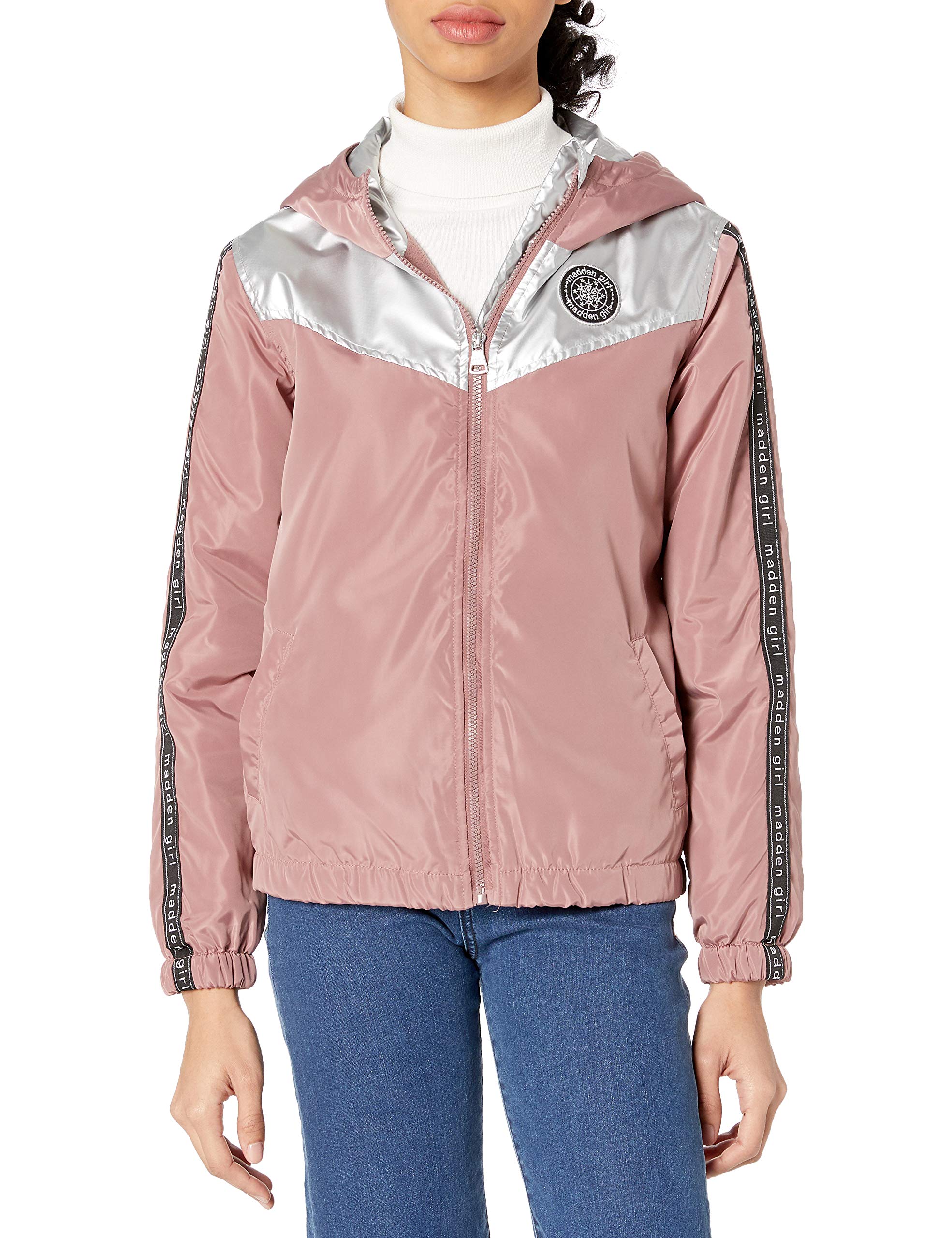 Steve MaddenWomen's Fashion Outerwear Jacket Down Alternative Coat