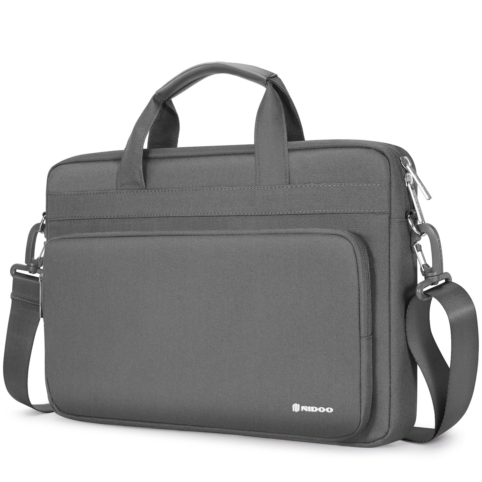 Sacoche Bandoulière Ordinateur 13-14" – Protection Matelassée, Multi-Poches, Compatible MacBook, Surface, ThinkPad, Yoga